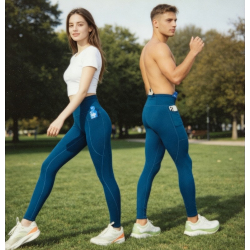 Yoga Fitness For Men - Unisex Compression Yoga Pants High Waist