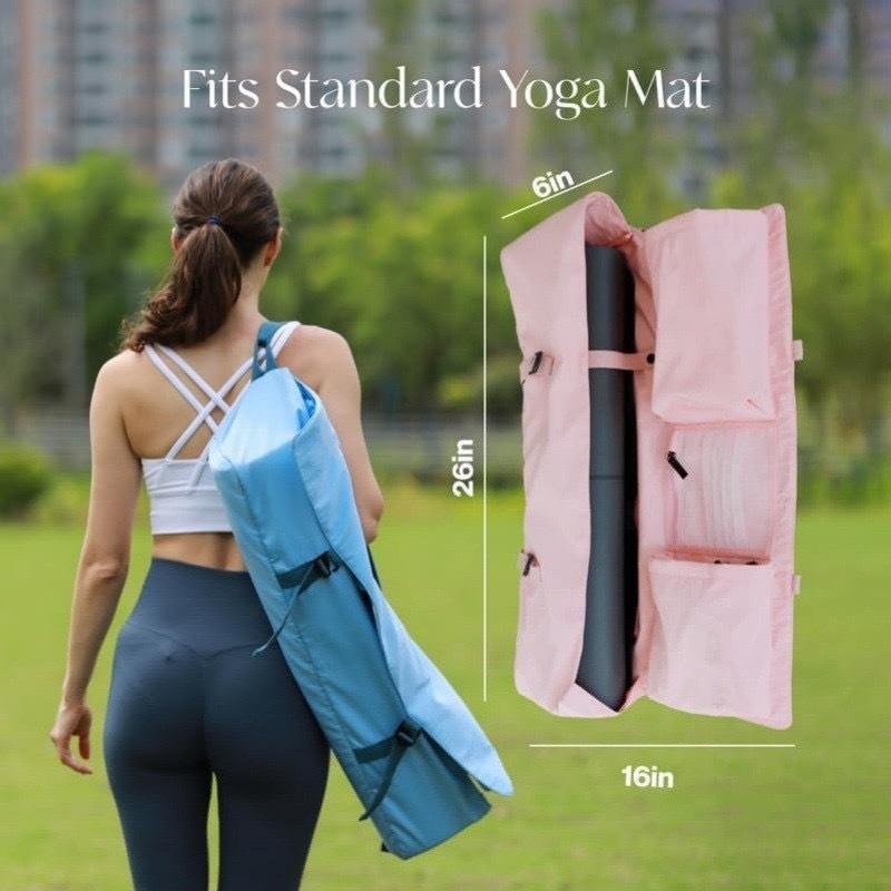 Yoga And Fitness - Yoga bag, yoga mat storage back