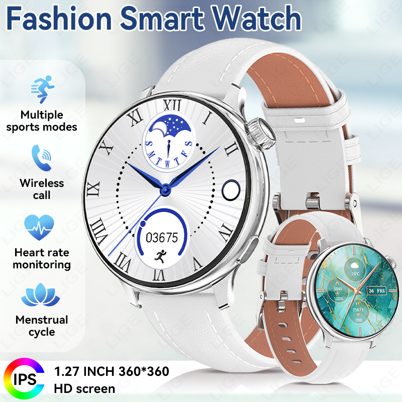 Yoga Fitness Oxygen - LIGE Sports Smart Watch for Women