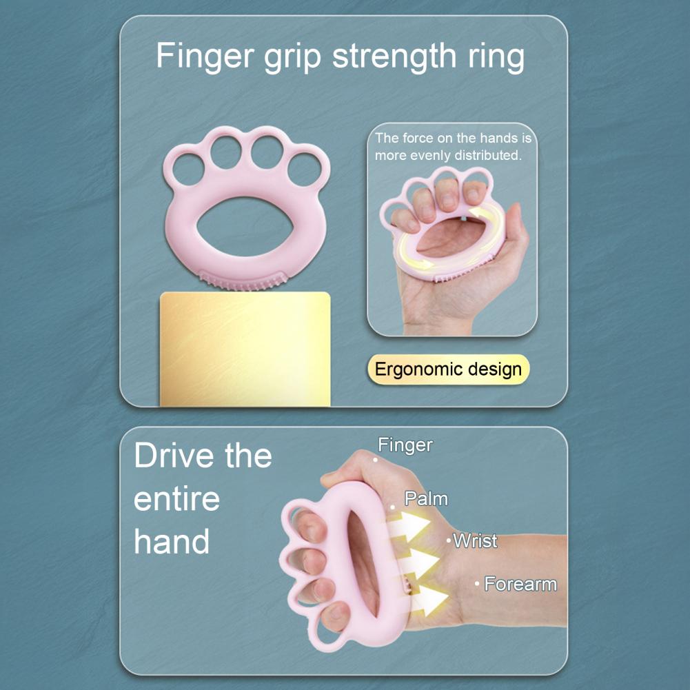 1 Silicone Hand Grip Ring for  - Grip Strengthener Hand recension och pris