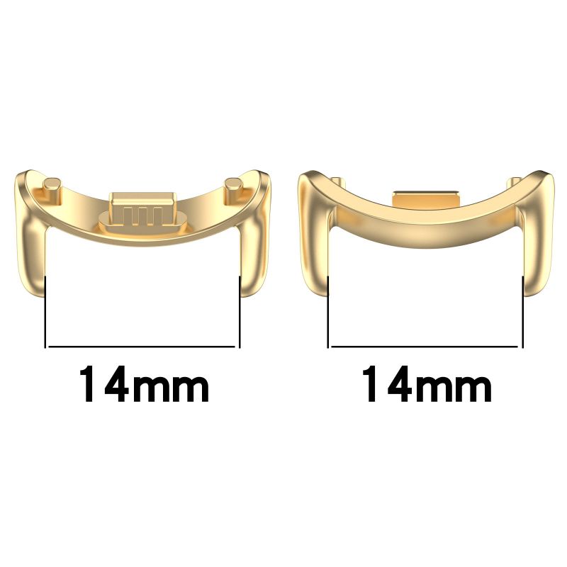 1 Pair Strap Metal Adaptor for - Fitness Tracker Band recension och pris