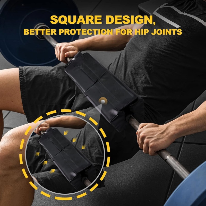Square Hip Thrust Pad Barbell  - Hip Thrust Pad recension och pris