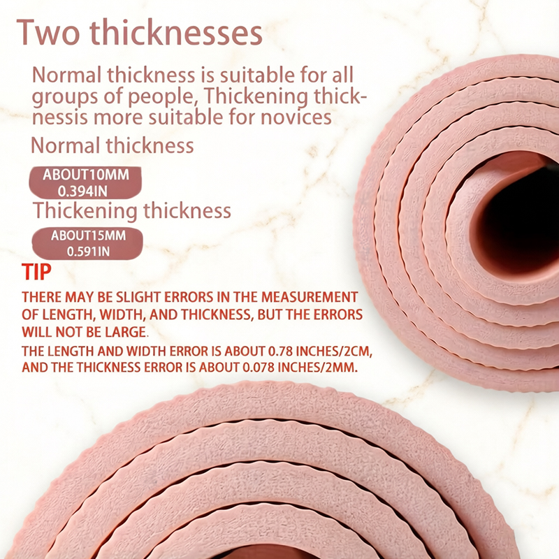 10/15MM Thick Pilates and Yoga - Yoga Fitness At Home recension och pris