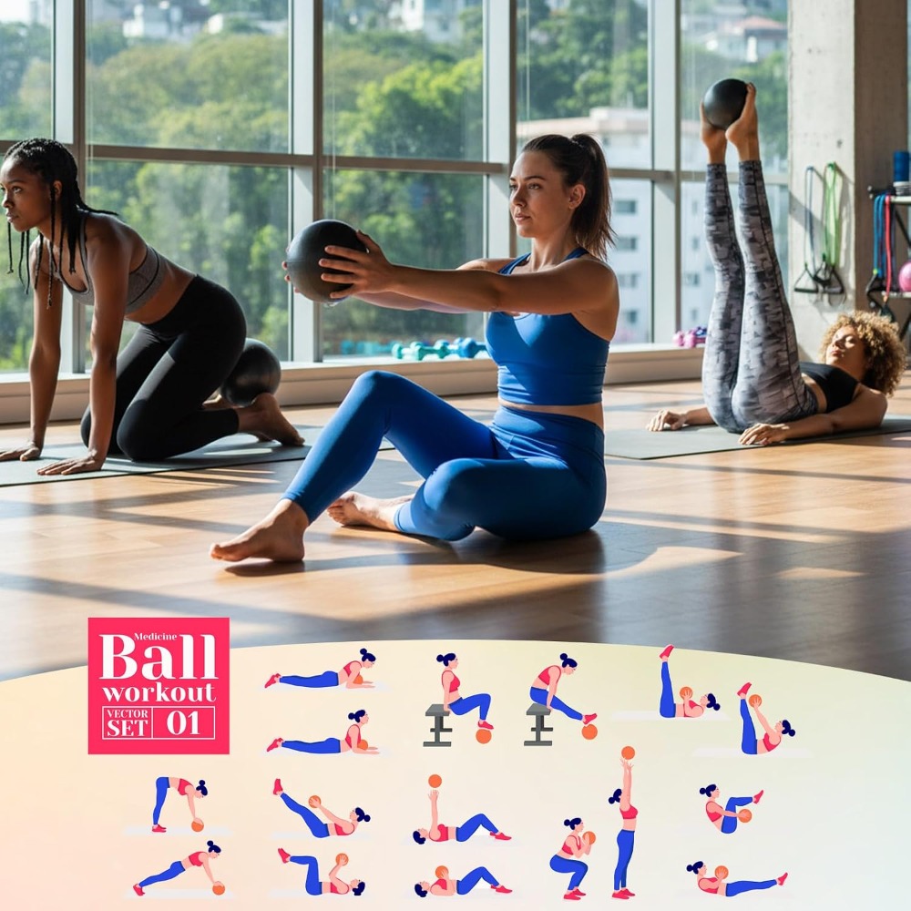 20 Pcs 9 Inch Mini Yoga Ball B - Yoga Fitness At Home recension och pris