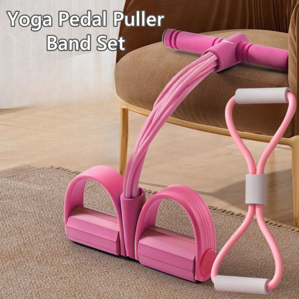 6-Tube Resistance Bands Set TP - Yoga Fitness At Home recension och pris