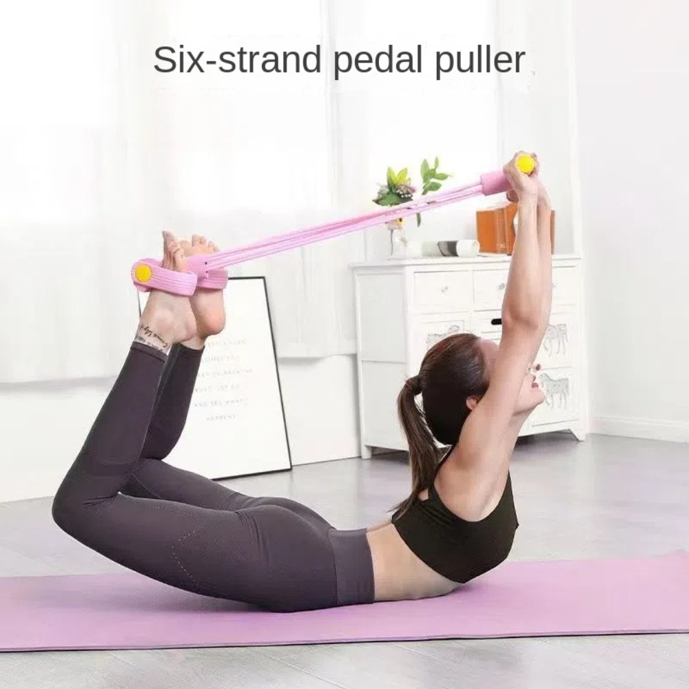 6-Tube Resistance Bands Set TP - Yoga Fitness At Home recension och pris