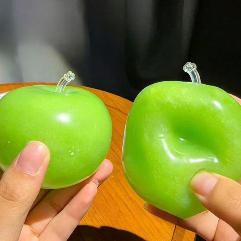 Crunchy Green Apple Squishy St - Grip Strengthener Hand recension och pris
