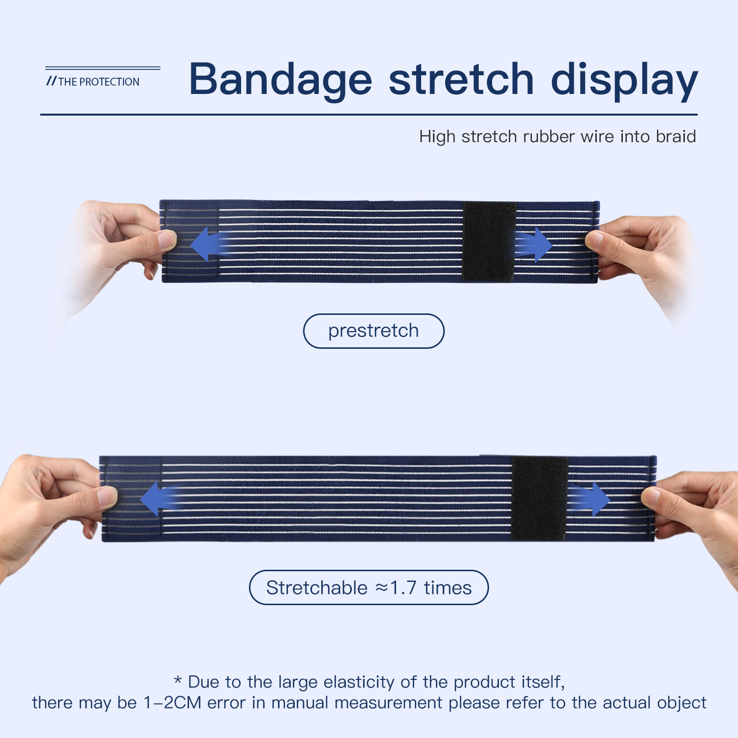 1 PC Tape Compression Bandage  - Knee Sleeve Compression recension och pris