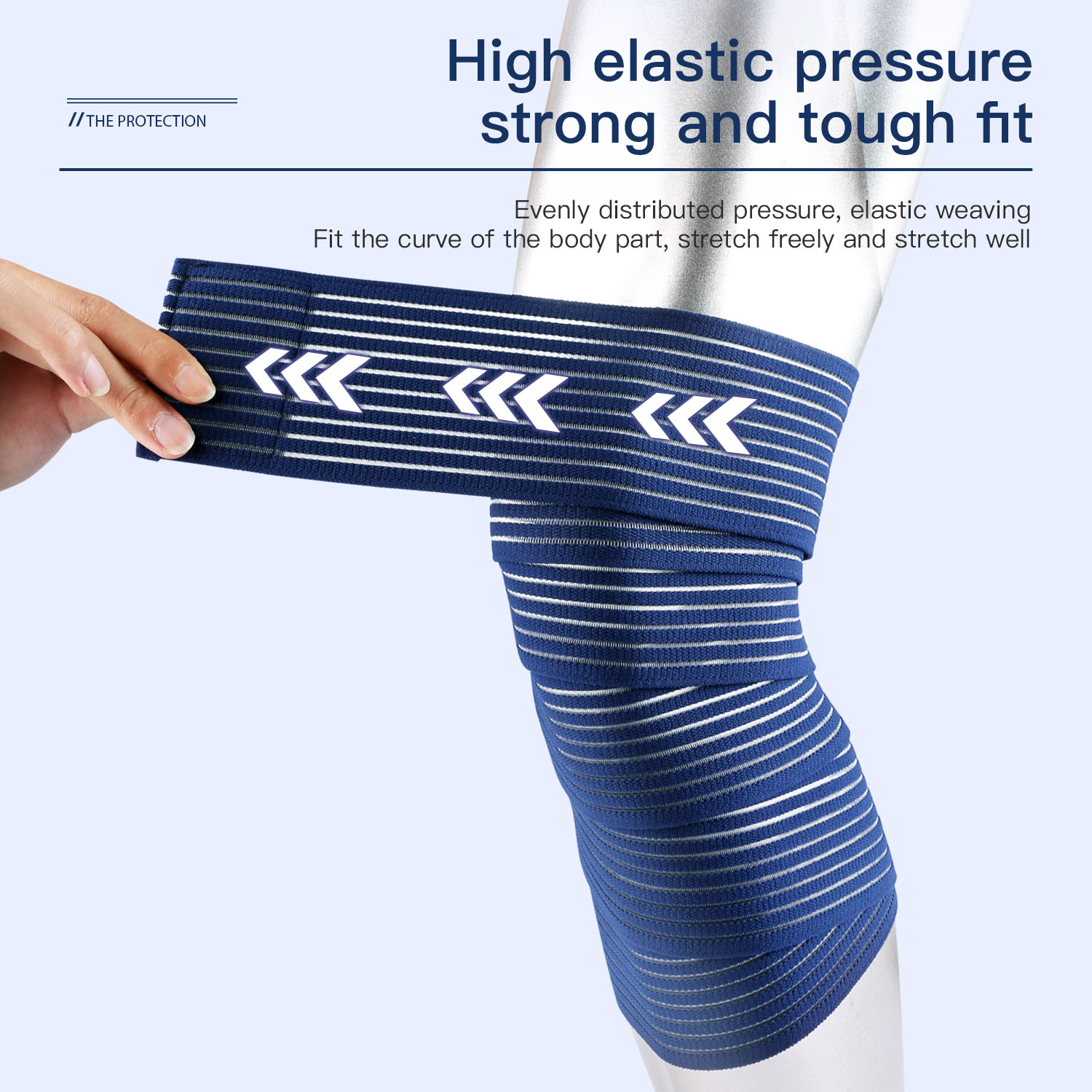 1 PC Tape Compression Bandage  - Knee Sleeve Compression recension och pris