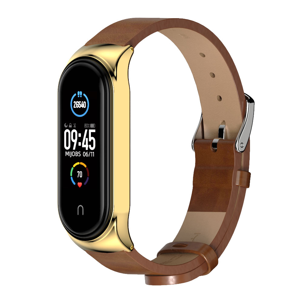Mi Band 9 8 7 6 5 Straps PU Le - Fitness Tracker Band recension och pris