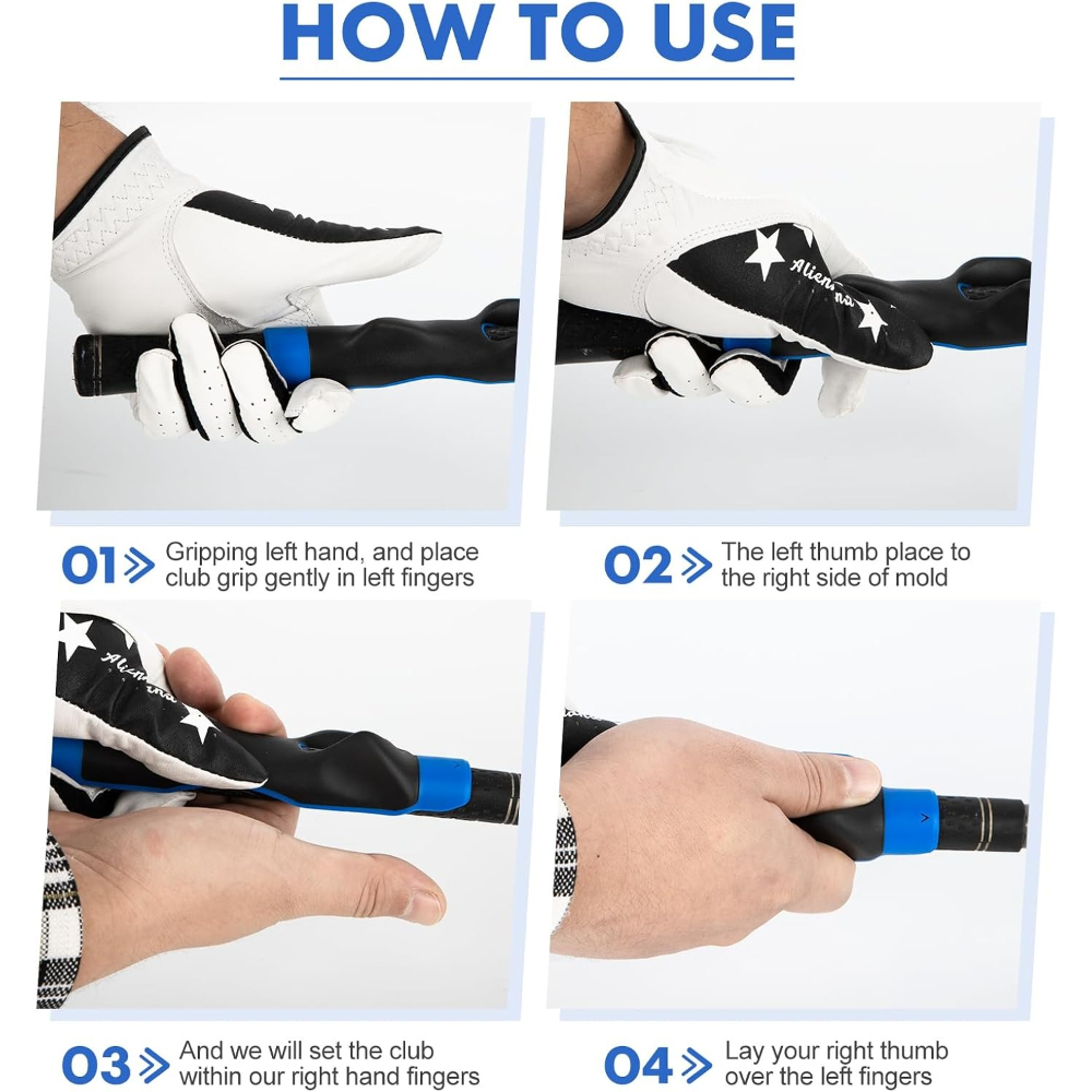 Golf Grip Trainer, Golf Grip T - Grip Strengthener Hand recension och pris