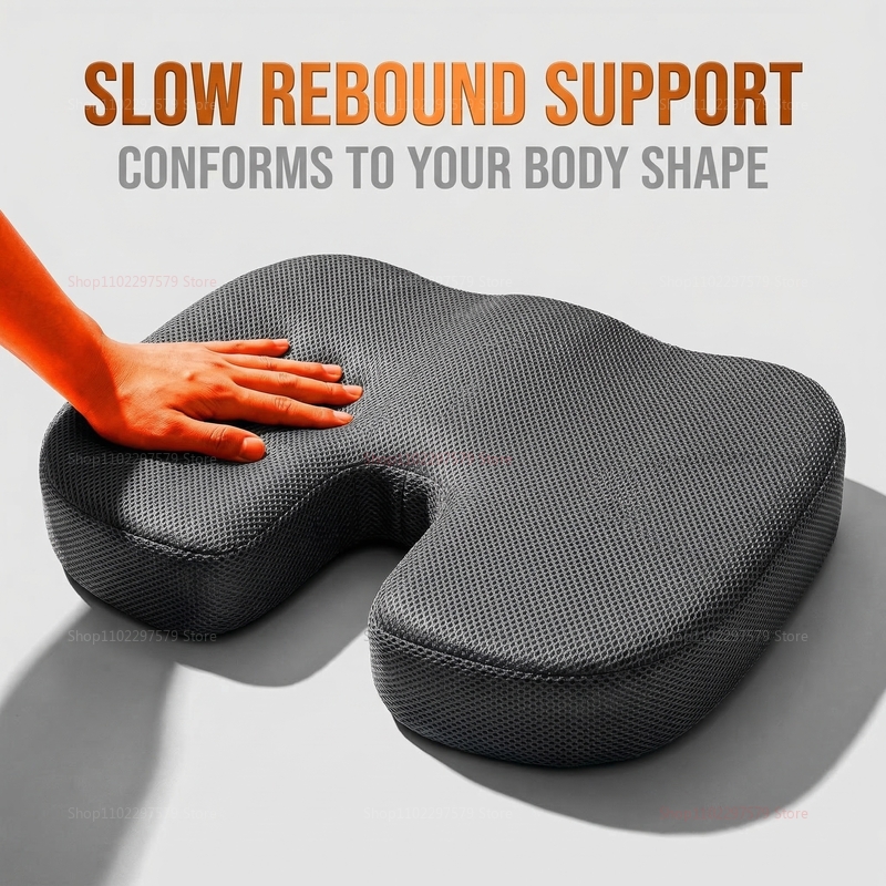 Travel Seat Cushion Memory Foa - Hip Thrust Pad recension och pris