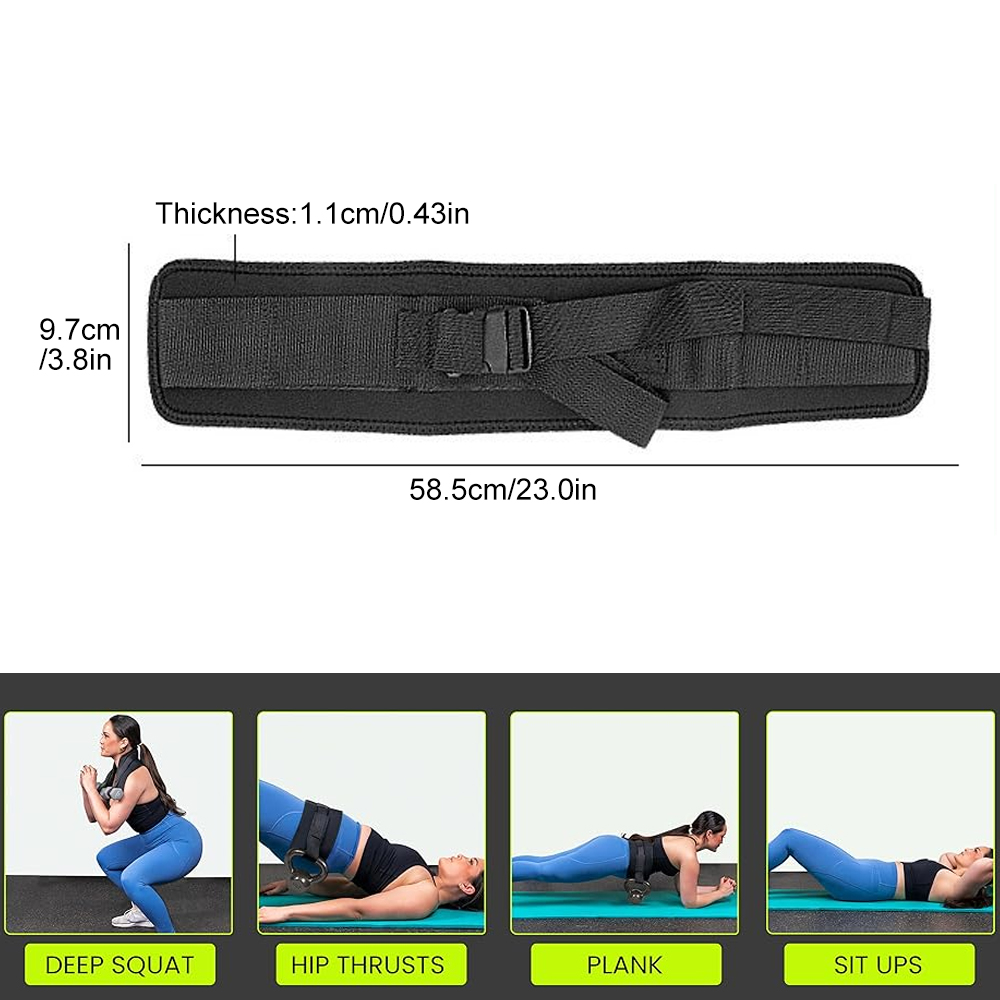 Hip Thrust Belt for Glutes,Pad - Hip Thrust Pad recension och pris