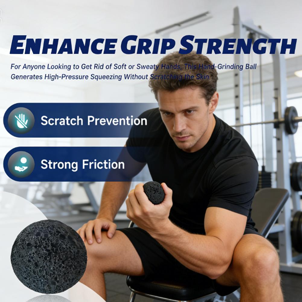 Natural Lava Stone Hand Grip B - Grip Strengthener Hand recension och pris