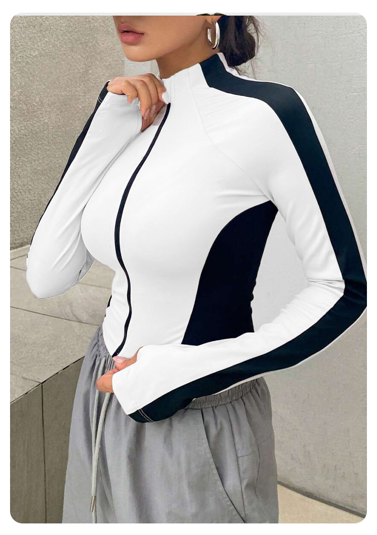 Yoga Clothes Stand Up Collar J - Yoga And Fitness recension och pris