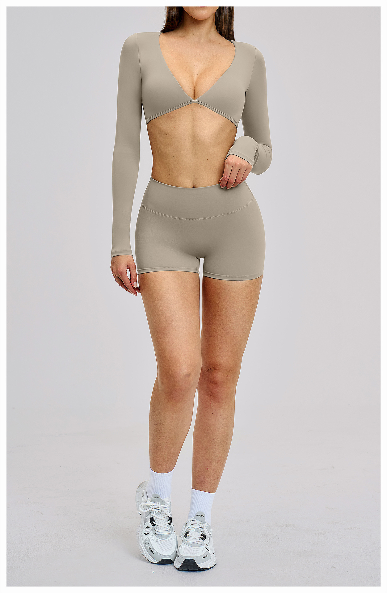 Sexy V-Neck Beautiful Back Hig - Yoga Fitness For Men recension och pris