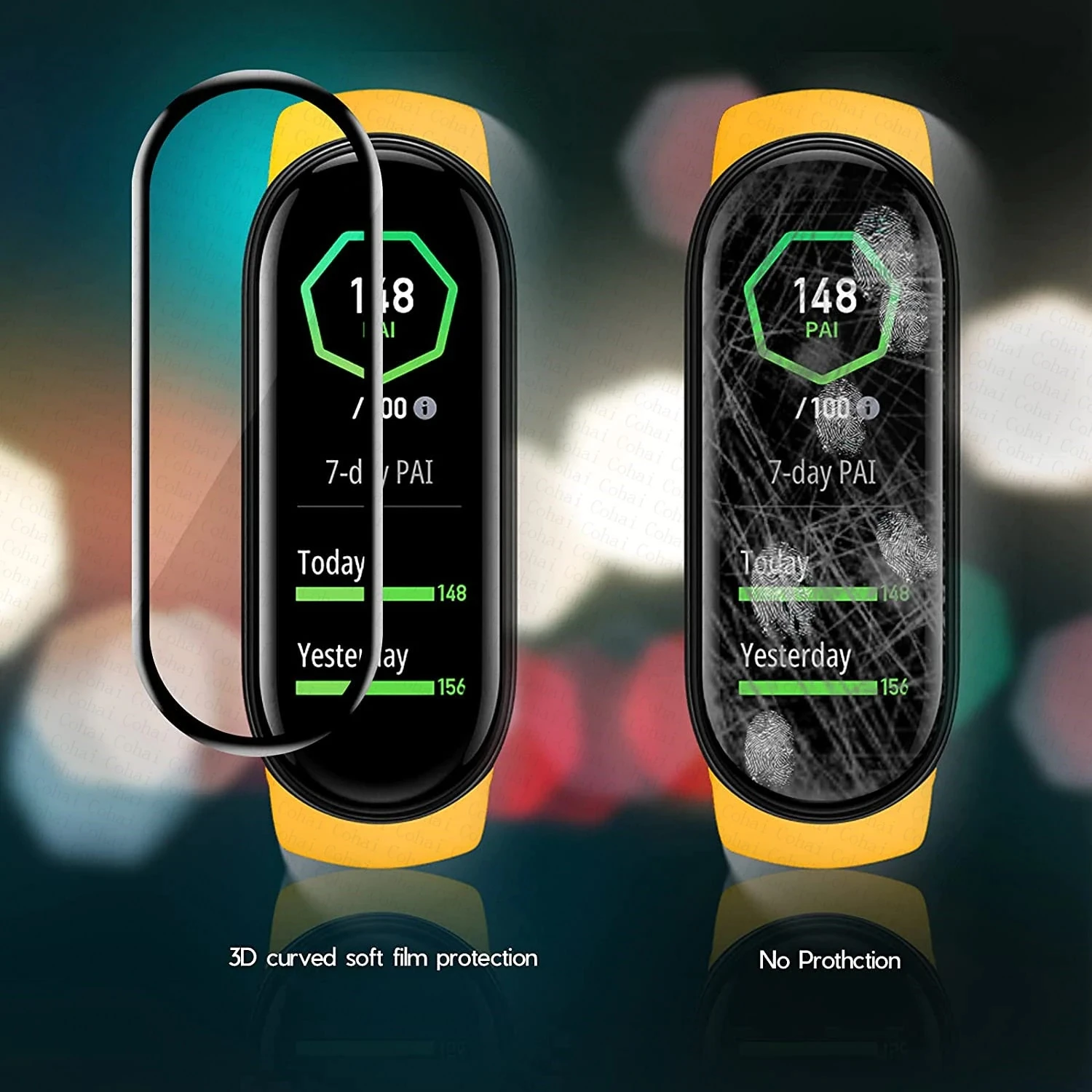 9D Protective Film For Xiaomi  - Fitness Tracker Band recension och pris