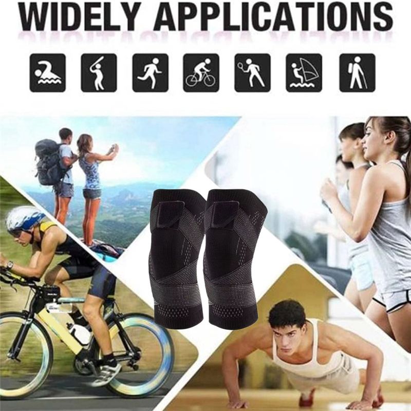 POPULAR-2 PCS Sports Unisex Kn - Knee Sleeve Compression recension och pris