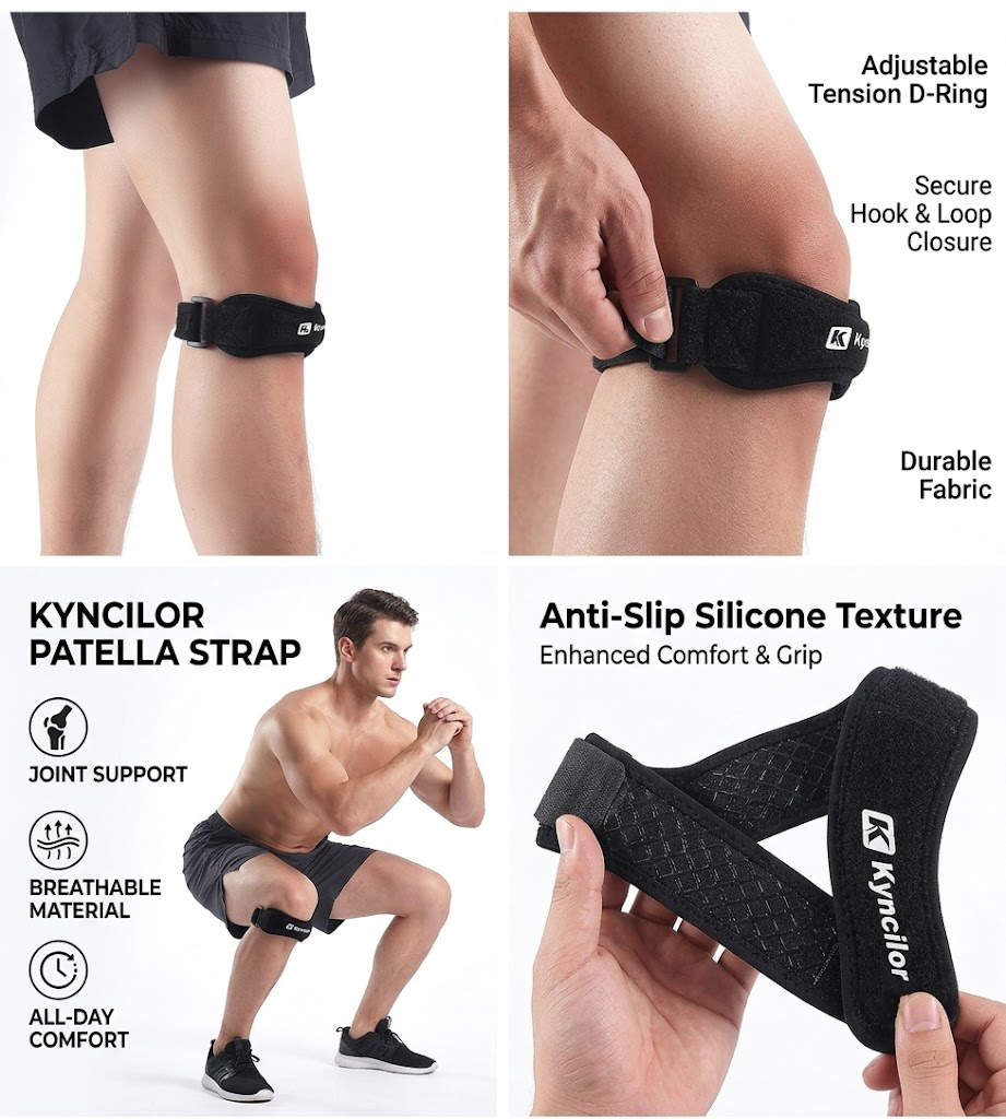 1 sports leg sleeve, full leg  - Knee Sleeve Compression recension och pris