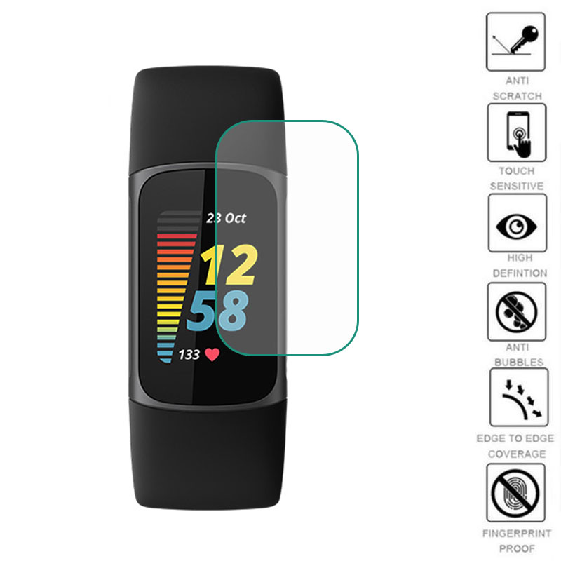 5pcs Soft TPU Clear Protective - Fitness Tracker Band recension och pris
