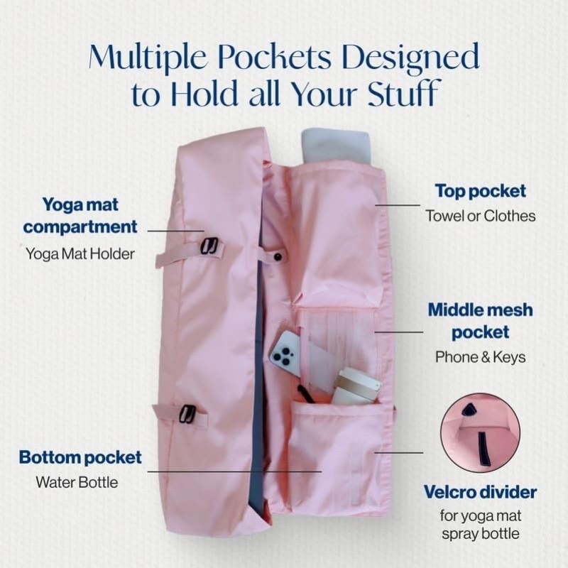Yoga bag, yoga mat storage bac - Yoga And Fitness recension och pris