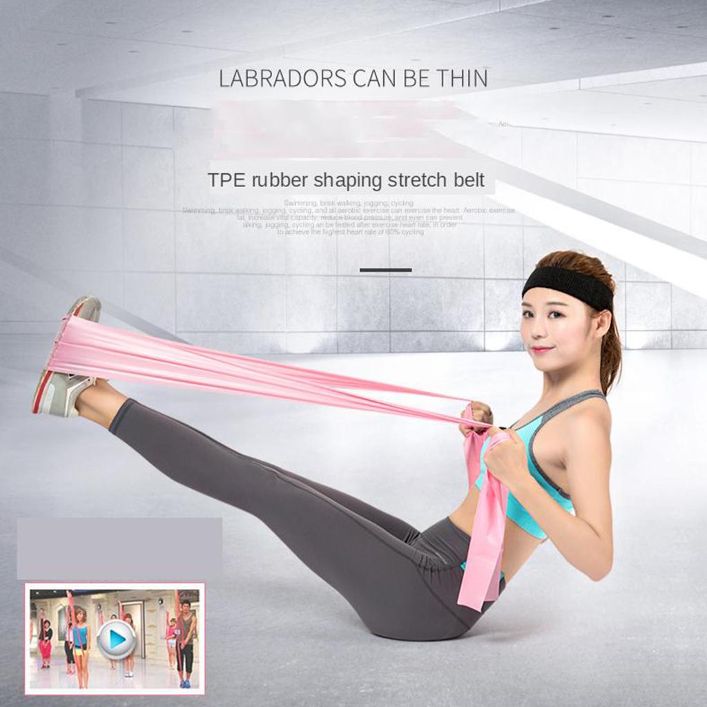 Long Stretch Exercise Bands TP - Yoga Fitness At Home recension och pris