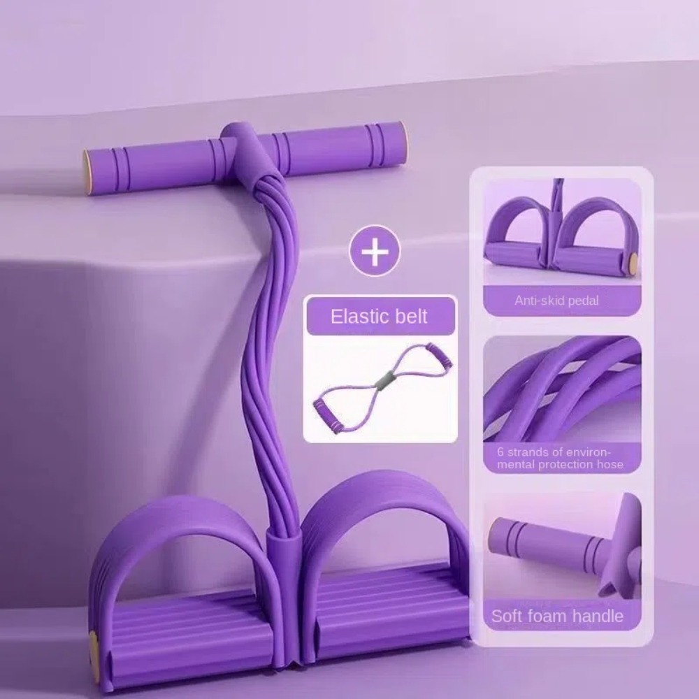 6-Tube Resistance Bands Set TP - Yoga Fitness At Home recension och pris