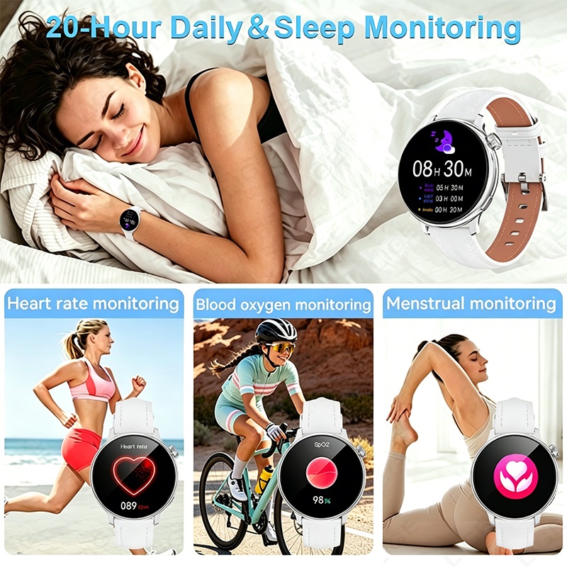 LIGE Sports Smart Watch for Wo - Yoga Fitness Oxygen recension och pris