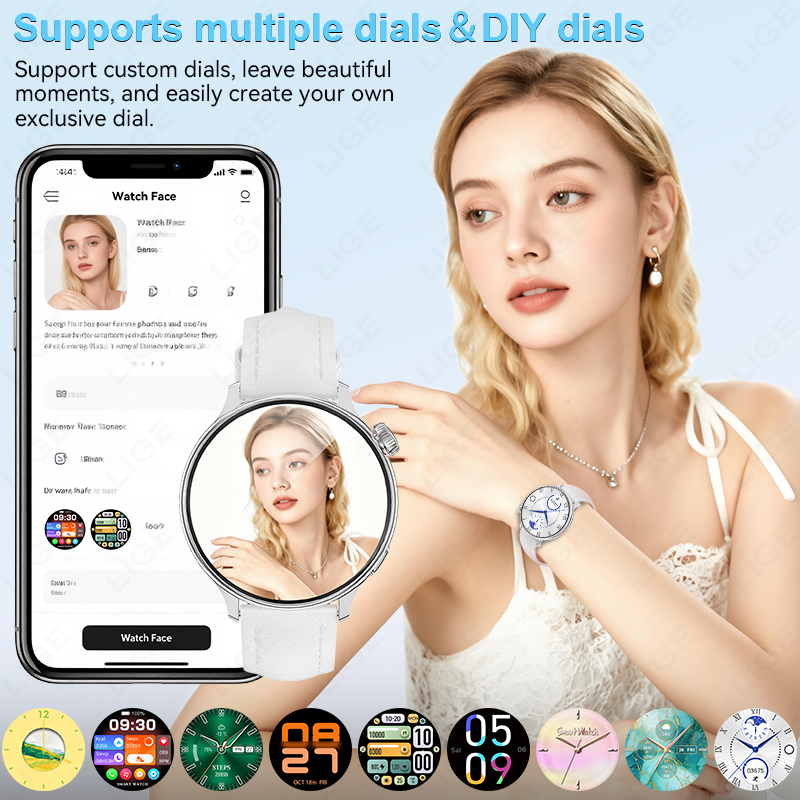 LIGE Sports Smart Watch for Wo - Yoga Fitness Oxygen recension och pris