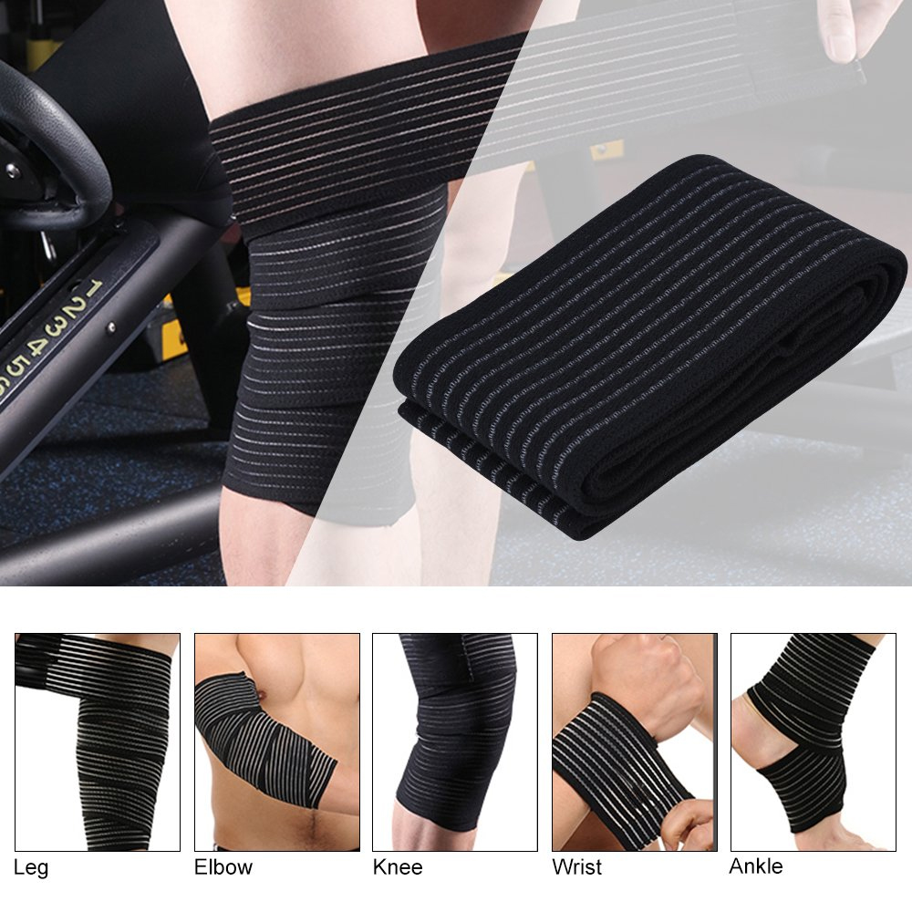 1PCS 40-300cm Compression Band - Knee Sleeve Compression recension och pris