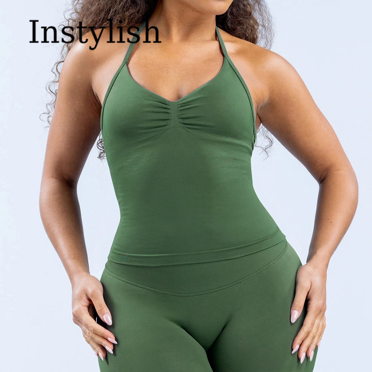 Women Seamless Yoga 2 Piece Se - Yoga And Fitness recension och pris