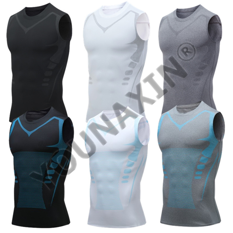 3 Pieces Men's Sleeveless T-Sh - Yoga Fitness For Men recension och pris